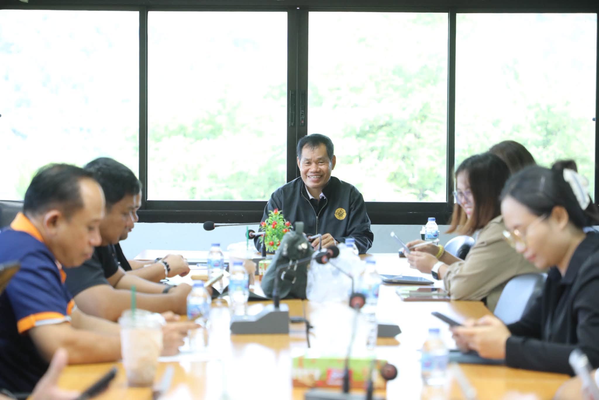 ส.ป.ก. ประชุมเตรียมความพร้อมงานติดตาม รมช. ลงพื้นที่ตรวจราชการในพื้นที่จังหวัดภูเก็ต