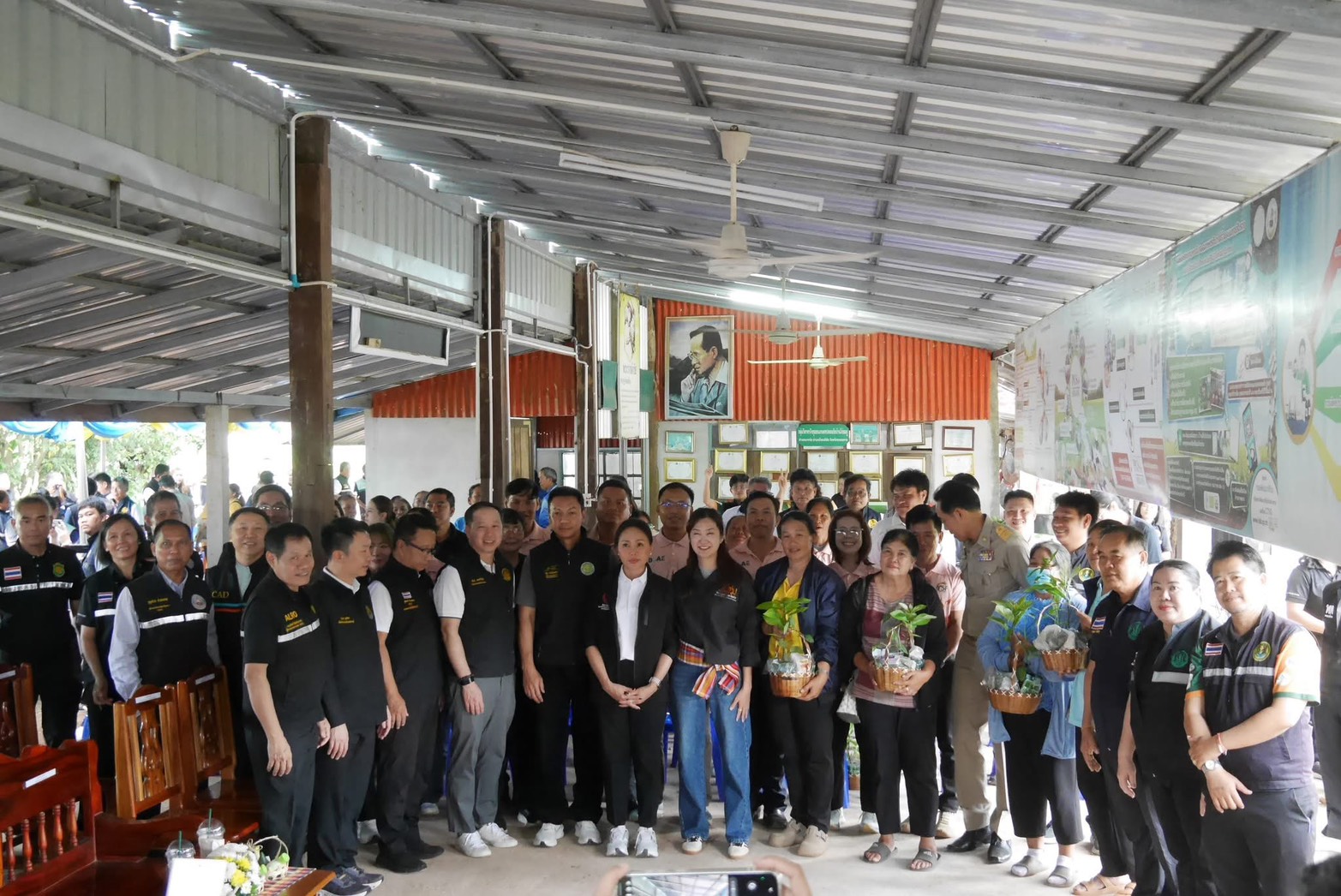 ส.ป.ก. ร่วมคณะ รมช.กษ. ลงพื้นที่ตรวจราชการในจังหวัดหนองคาย 