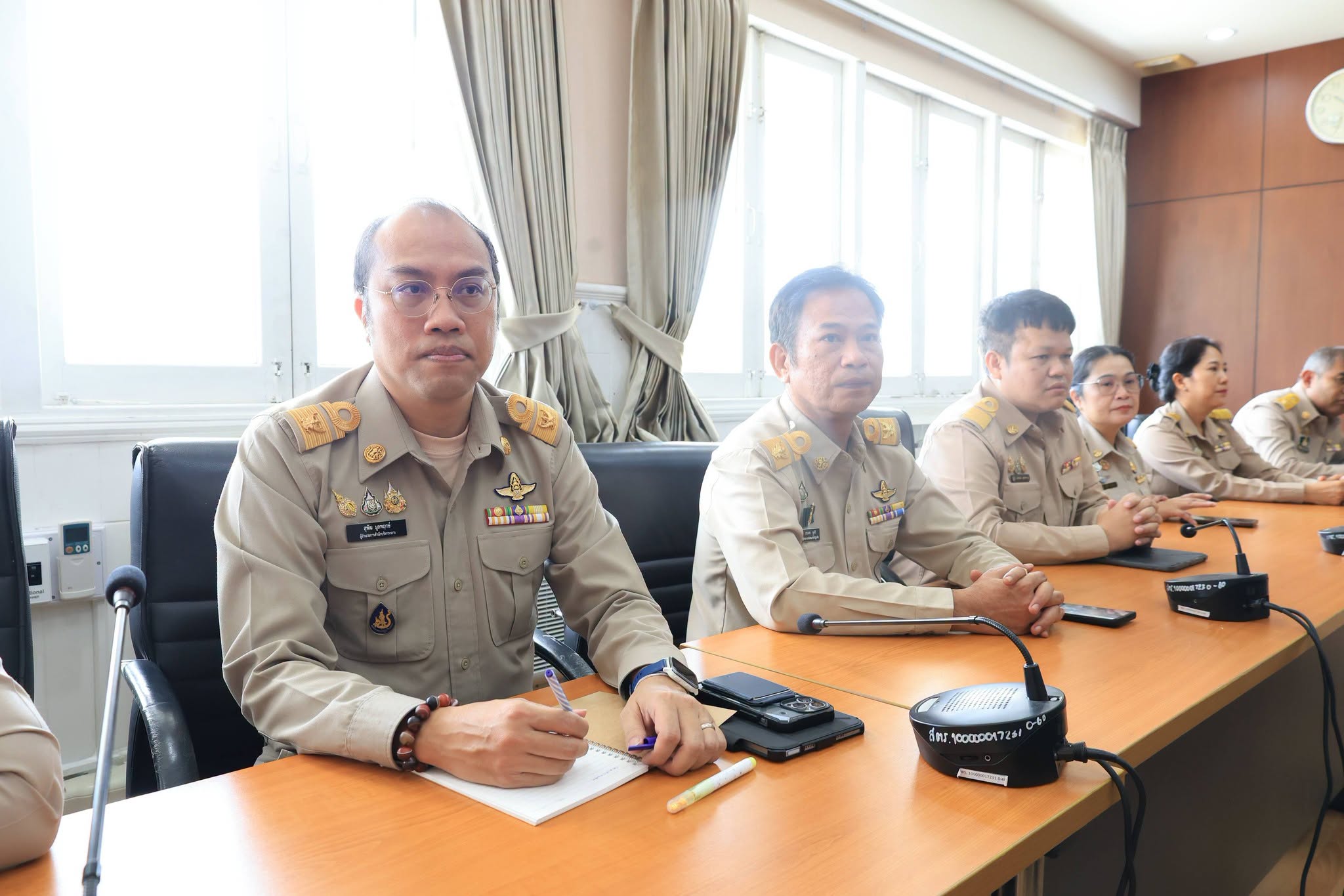 คณะผู้บริหาร ส.ป.ก. แสดงความยินดี เนื่องในโอกาส ปลัดกระทรวงเกษตรและสหกรณ์ เข้ารับตำแหน่งใหม่ 