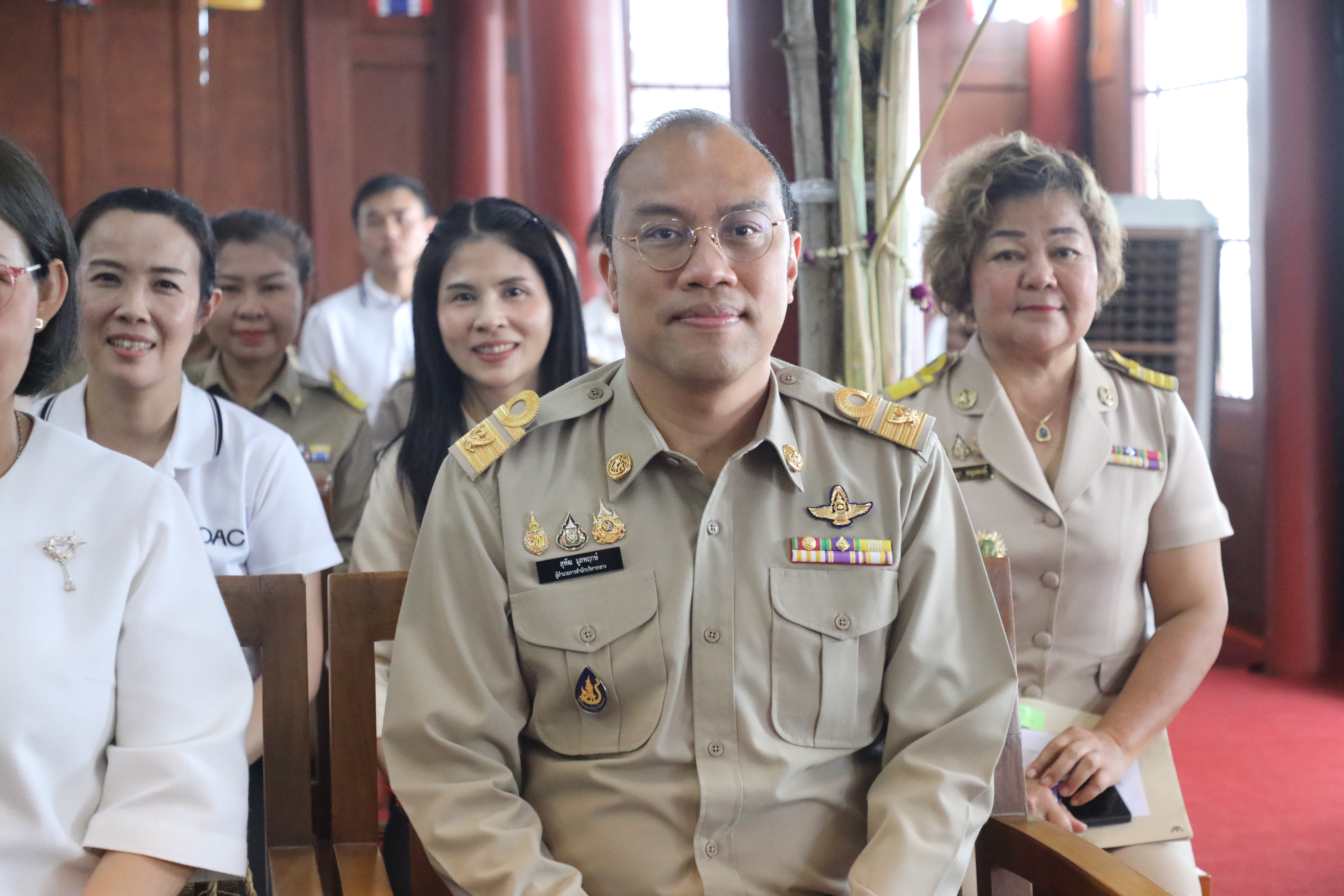 ส.ป.ก. ร่วมเป็นเจ้าภาพงานกัณฑ์เทศน์และร่วมฟังเทศน์มหาชาติเวสสันดรชาดก ณ วัดปรินายก วรวิหาร 