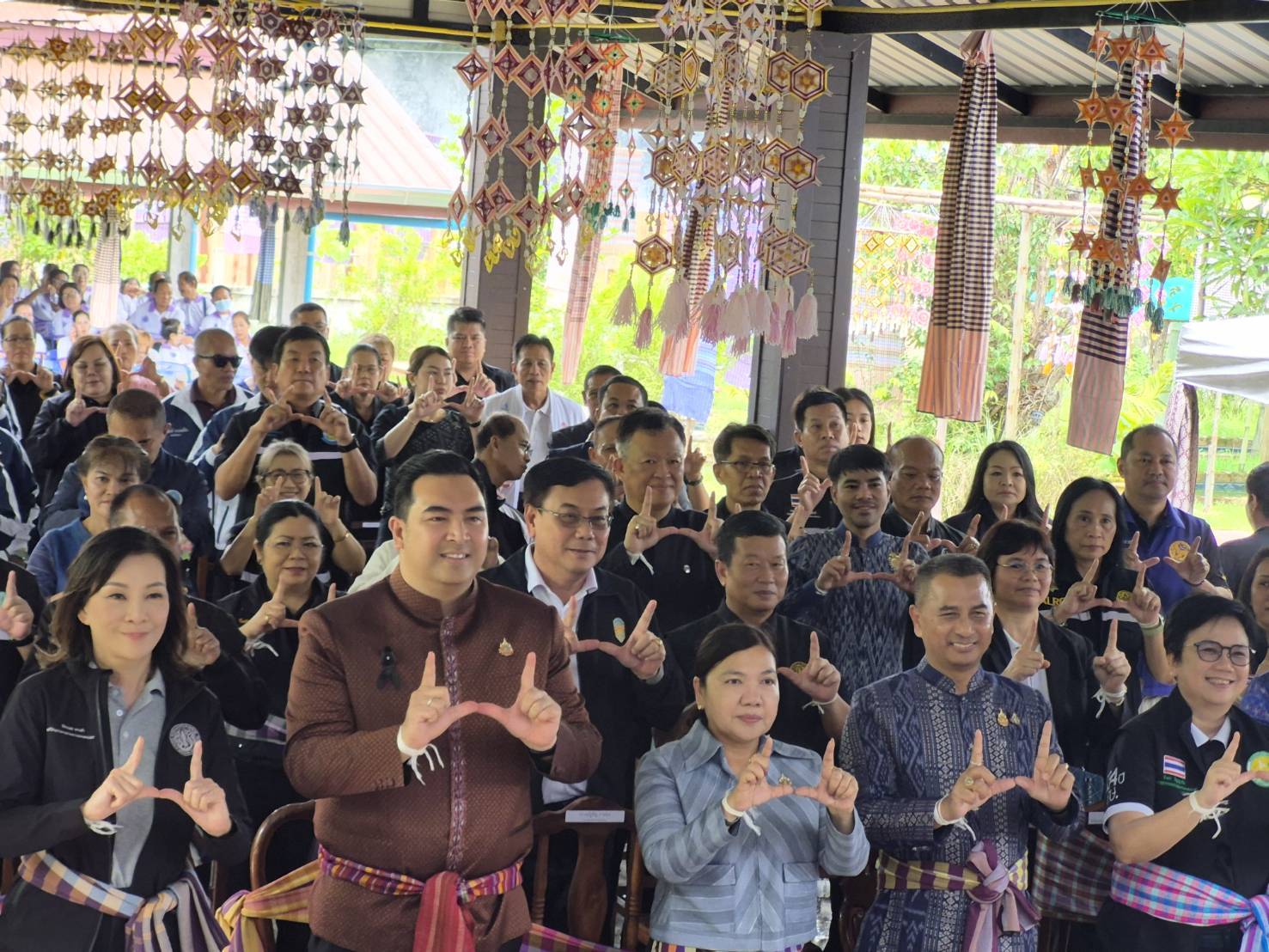 ส.ป.ก. ร่วมพิธีเปิดงานประชาสัมพันธ์เปิดตัวแหล่งท่องเที่ยวเชิงเกษตรด้านหม่อนไหม 
