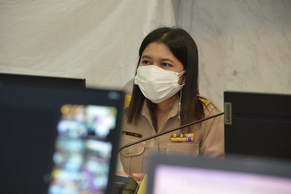 title - เลขาฯ ส.ป.ก. เปิดโครงการฝึกอบรมออนไลน์ หลักสูตร การพัฒนาช่องทางด้านการตลาดสินค้าเกษตรออนไลน์ 