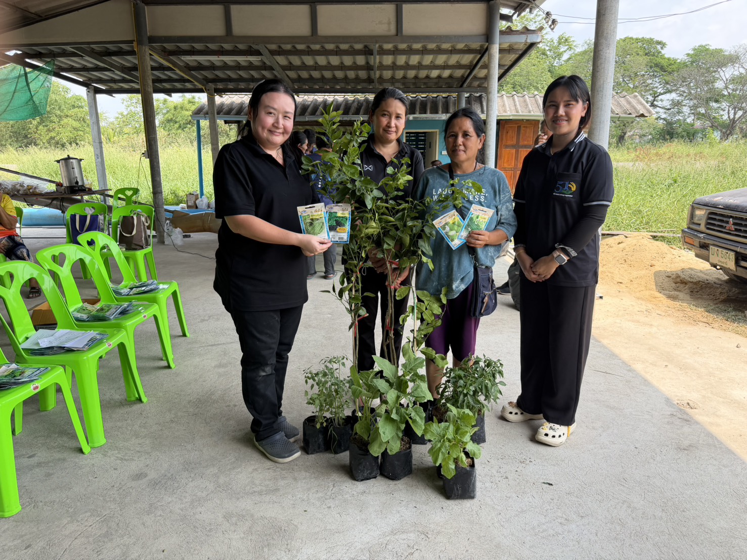 title - ส.ป.ก.พระนครศรีอยุธยา จัดฝึกอบรมเกษตรกรภายใต้โครงการระบบส่งเสริมเกษตรแบบแปลงใหญ่ กิจกรรมส่งเสริมการเกษตรแบบแปลงใหญ่ในเขตปฏิรูปที่ดิน ปีงบประมาณ พ.ศ. ๒๕๖๙ หลักสูตรที่ ๘ จัดทำเวทีสรุปผลการดำเนินงานและมอบปัจจัยการผลิต 
