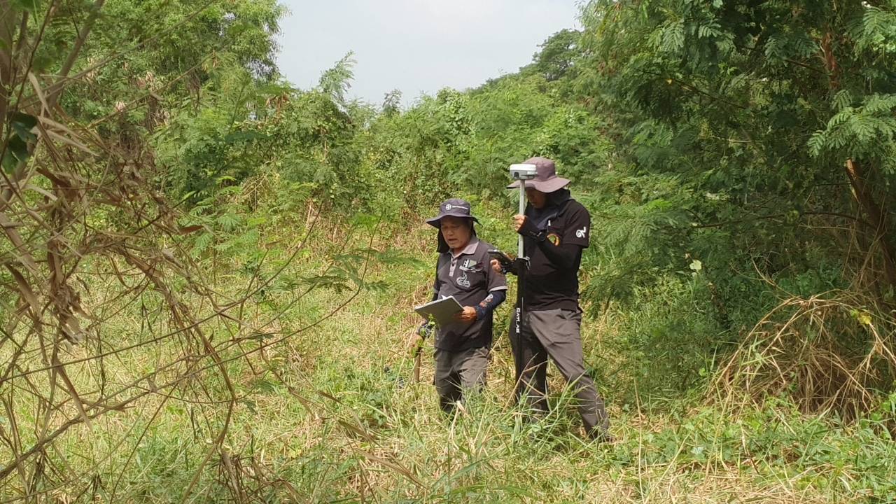 title - ส.ป.ก.พระนครศรีอยุธยา ดำเนินการรังวัดแนวเขตของสถานีตำรวจภูธรจังหวัดพระนครศรีอยุธยา ขออนุญาตใช้ทึ่ดินในเขตปฏิรูปที่ดิน 