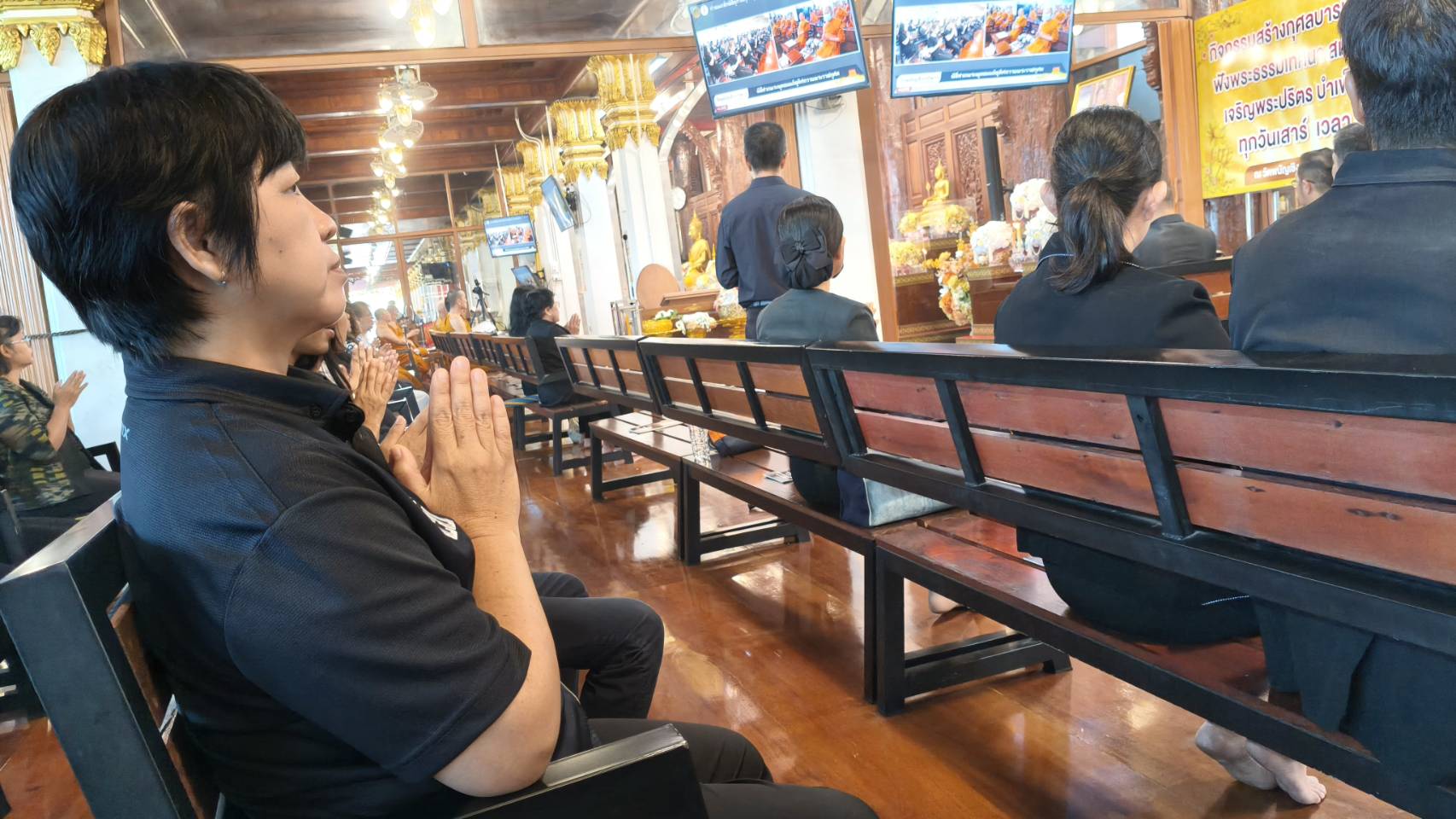 title - ส.ป.ก.พระนครศรีอยุธยา เข้าร่วมพิธีสวดพระพุทธมนต์และเจริญจิตตภาวนา อุทิศแด่สมเด็จพระนางเจ้าสิริกิติ์ พระบรมราชินีนาถ พระบรมราชชนนีพันปีหลวง 
