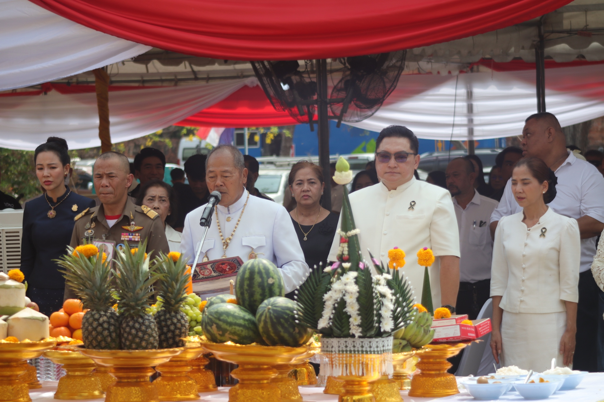 title - ส.ป.ก.พระนครศรีอยุธยา ร่วมพิธีบำเพ็ญกุศลเนื่องในวันคล้ายวันสวรรคตของพระบาทสมเด็จพระนเรศวรมหาราช ประจำปี ๒๕๖๙