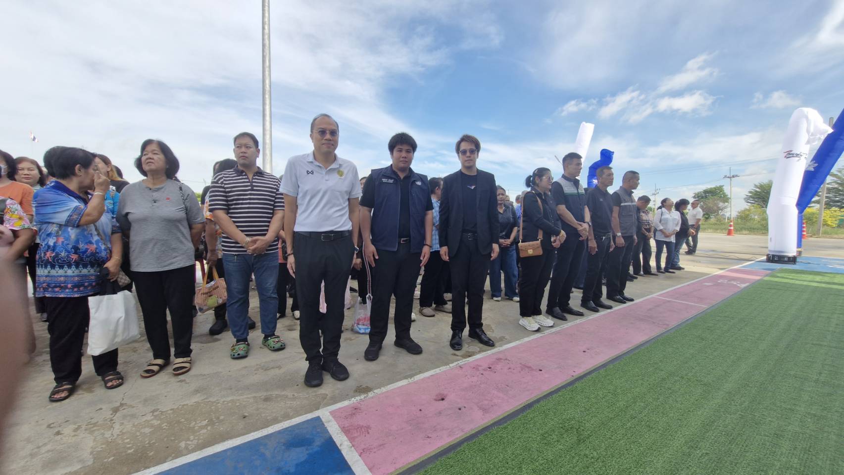 title - ปฏิรูปที่ดินจังหวัดพระนครศรีอยุธยา ร่วมพิธีเปิดตัวกิจกรรม (Kick Off) การจำหน่ายสินค้า “ไทยช่วยไทย ลดภาระค่าครองชีพผ่าน เครือข่ายรถพุ่มพวง”