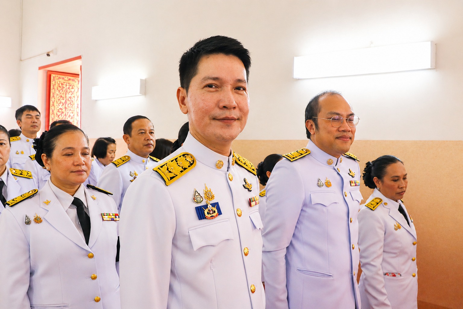 title - ปฏิรูปที่ดินจังหวัดพระนครศรีอยุธยา เข้าร่วมพิธีถวายเครื่องราชสักการะ เนื่องในพระราชพิธีสงกรานต์ พุทธศักราช ๒๕๖๙ เพื่อถวายเป็นพุทธบูชาณ เจดียสถานต่าง ๆ  