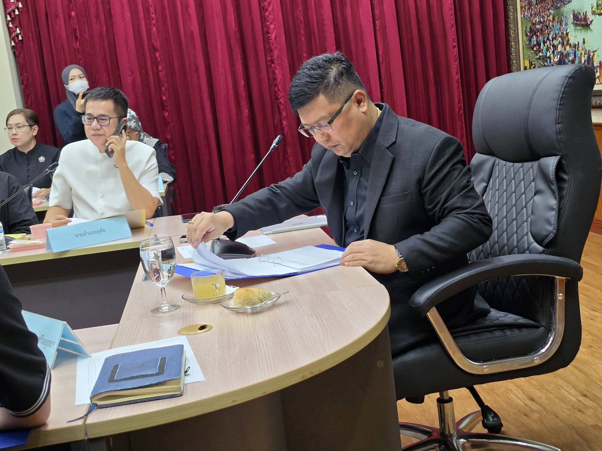 title - ส.ป.ก.พระนครศรีอยุธยา ดำเนินการจัดประชุมคณะกรรมการปฏิรูปที่ดินจังหวัดพระนครศรีอยุธยา ครั้งที่๑/๒๕๖๙ ณ ห้องประชุม บึงพระราม อาคาร ๑ ชั้น ๑ ศาลากลางจังหวัดพระนครศรีอยุธยา 
