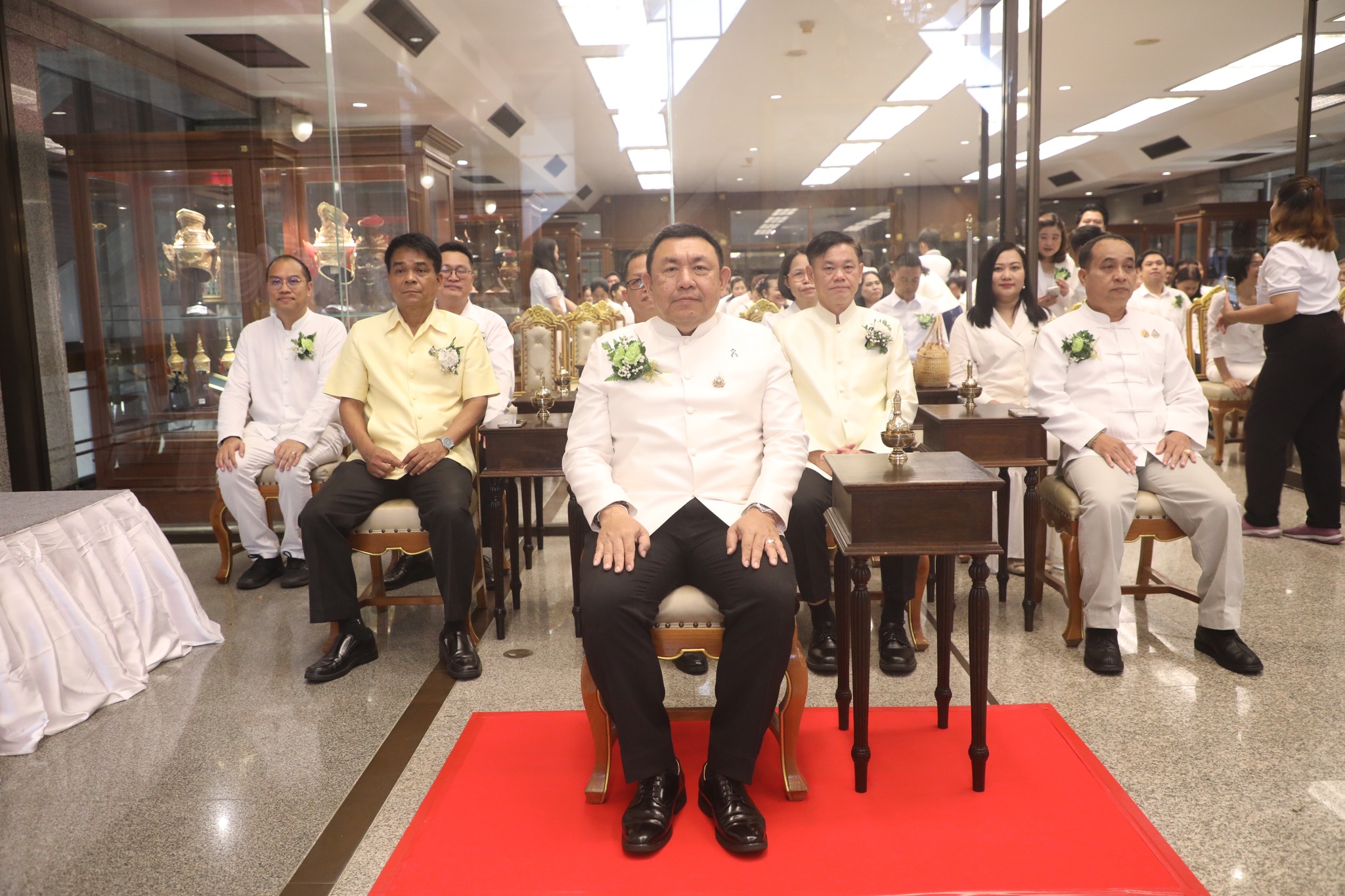 title - ปฏิรูปที่ดินจังหวัดพระนครศรีอยุธยา เข้าร่วมโครงการพัฒนาบุคลากรเพื่อเพิ่มประสิทธิภาพการดำเนินงานด้านสิลปหัตถกรรม กิจกรรมไหว้ครูช่าง 