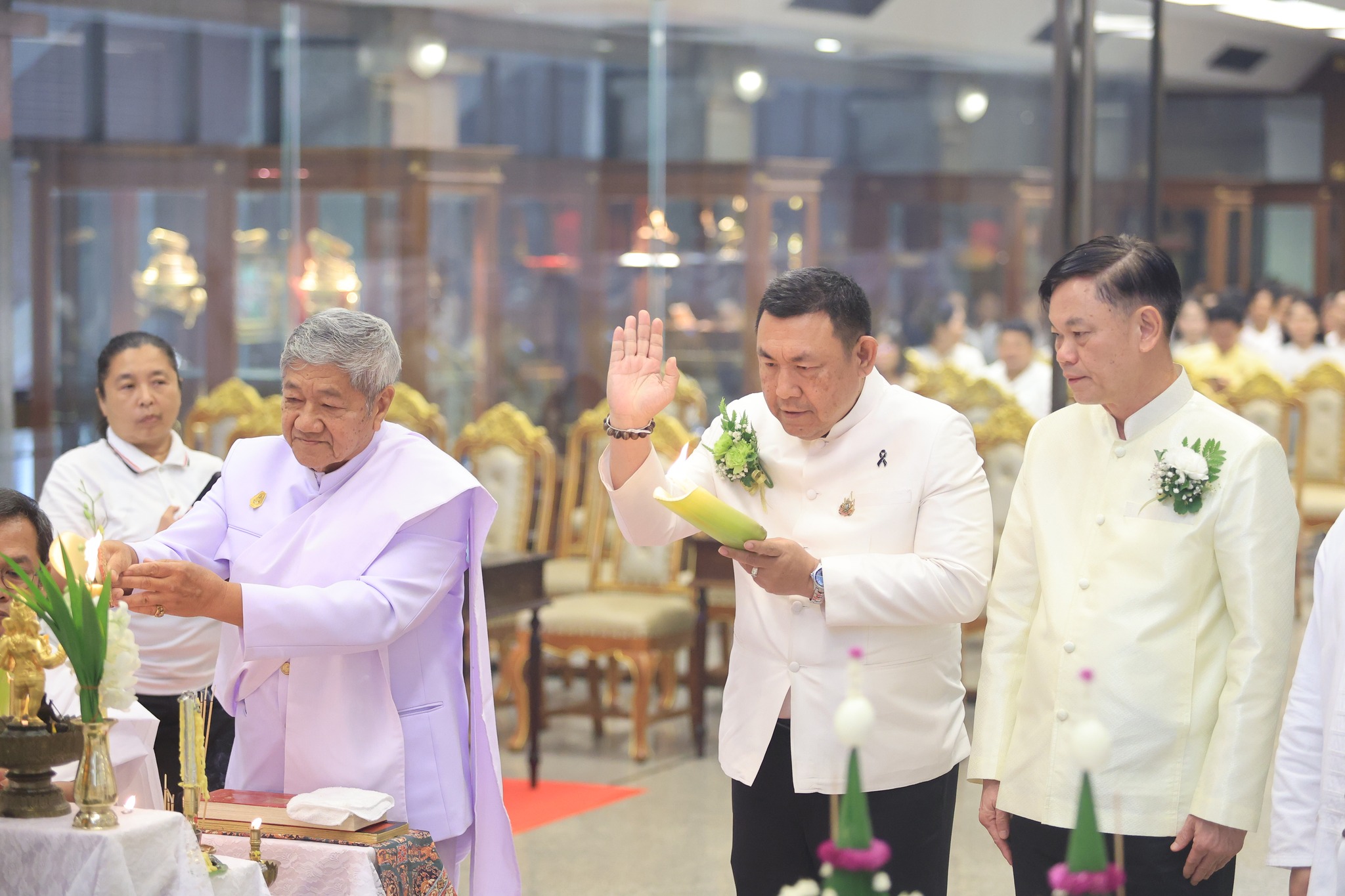title - ปฏิรูปที่ดินจังหวัดพระนครศรีอยุธยา เข้าร่วมโครงการพัฒนาบุคลากรเพื่อเพิ่มประสิทธิภาพการดำเนินงานด้านสิลปหัตถกรรม กิจกรรมไหว้ครูช่าง 