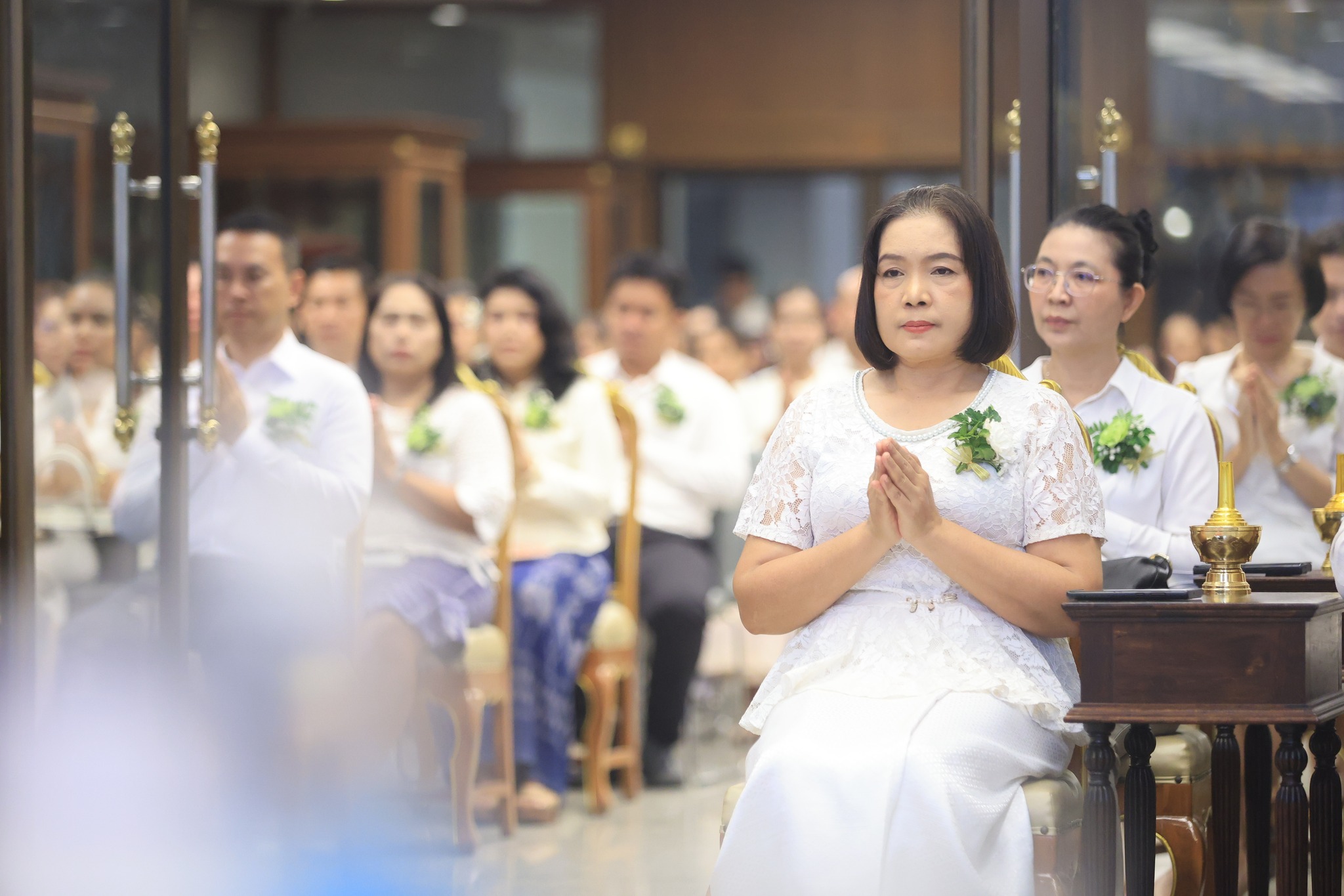 title - ปฏิรูปที่ดินจังหวัดพระนครศรีอยุธยา เข้าร่วมโครงการพัฒนาบุคลากรเพื่อเพิ่มประสิทธิภาพการดำเนินงานด้านสิลปหัตถกรรม กิจกรรมไหว้ครูช่าง 