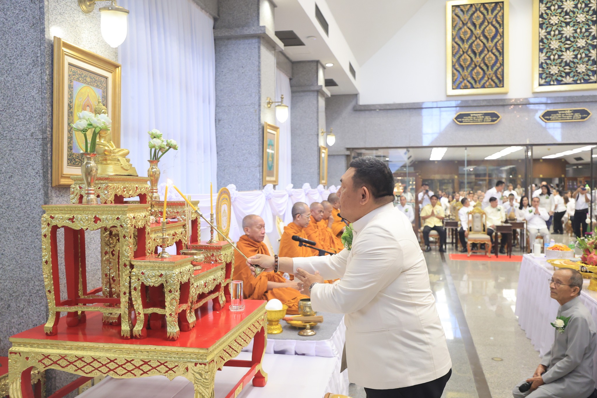 title - ปฏิรูปที่ดินจังหวัดพระนครศรีอยุธยา เข้าร่วมโครงการพัฒนาบุคลากรเพื่อเพิ่มประสิทธิภาพการดำเนินงานด้านสิลปหัตถกรรม กิจกรรมไหว้ครูช่าง 