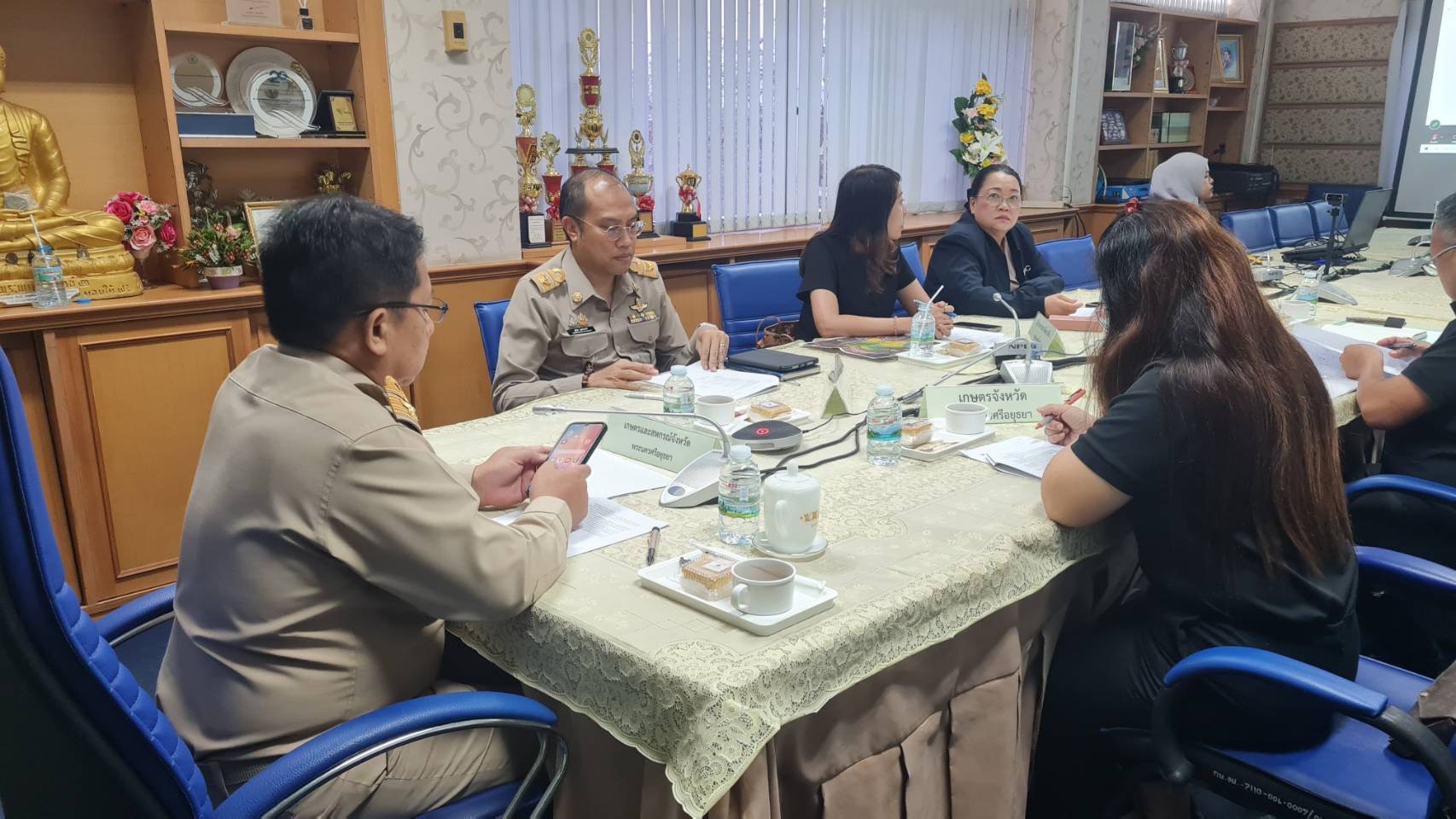 title - ปฏิรูปที่ดินจังหวัดพระนครศรีอยุธยา เข้าร่วมประชุมคณะอนุกรรมการจิตอาสาพัฒนาคุณภาพชีวิตเพื่อความสุขของประชาชนและโครงการพิเศษกระทรวงเกษตรเเละสหกรณ์ ครั้งที่ ๑/๒๕๖๙ ณ ห้องประชุมกระทรวงเกษตรและสหกรณ์ ผ่านระบบการประชุมทางไกลออนไลน์ Zoom Meeting