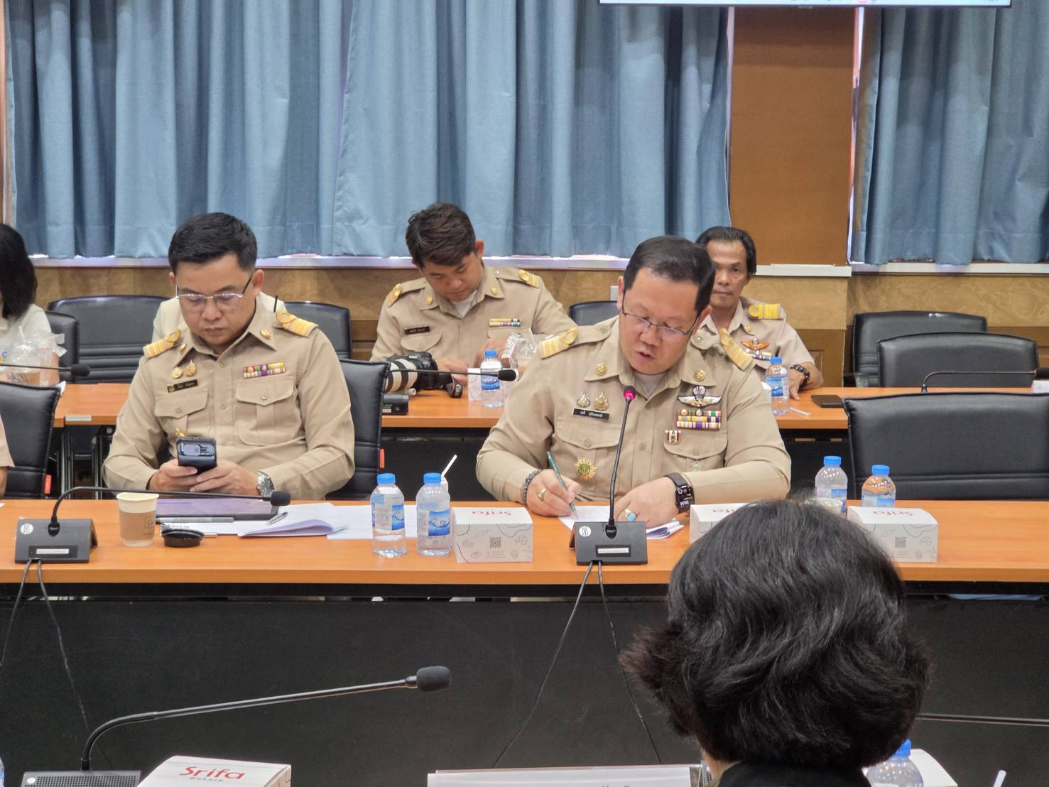 title - นางสาวอมรรัตน์ แขวงโสภา ปฏิรูปที่ดินจังหวัดพระนครศรีอยุธยา  เข้าร่วมประชุมติดตามความก้าวหน้าการจัดงาน 
