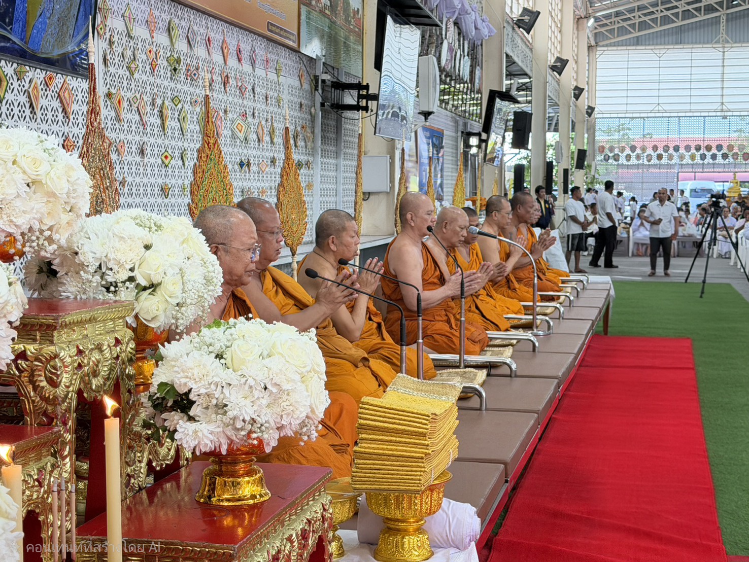 title - นางสาวอมรรัตน์ แขวงโสภา ปฏิรูปที่ดินจังหวัดพระนครศรีอยุธยา พร้อมด้วยเจ้าหน้าที่กลุ่มยุทธศาสตร์และการปฏิรูปที่ดิน เข้าร่วมกิจกรรมเนื่องในวันคล้ายวันพระราชสมภพ สมเด็จพระนางเจ้าสิริกิติ์ พระบรมราชินีนาถ พระบรมราชชนนีพันปีหลวง และวันแม่แห่งชาติ ๑๒ สิงหาคม ๒๕๖๙