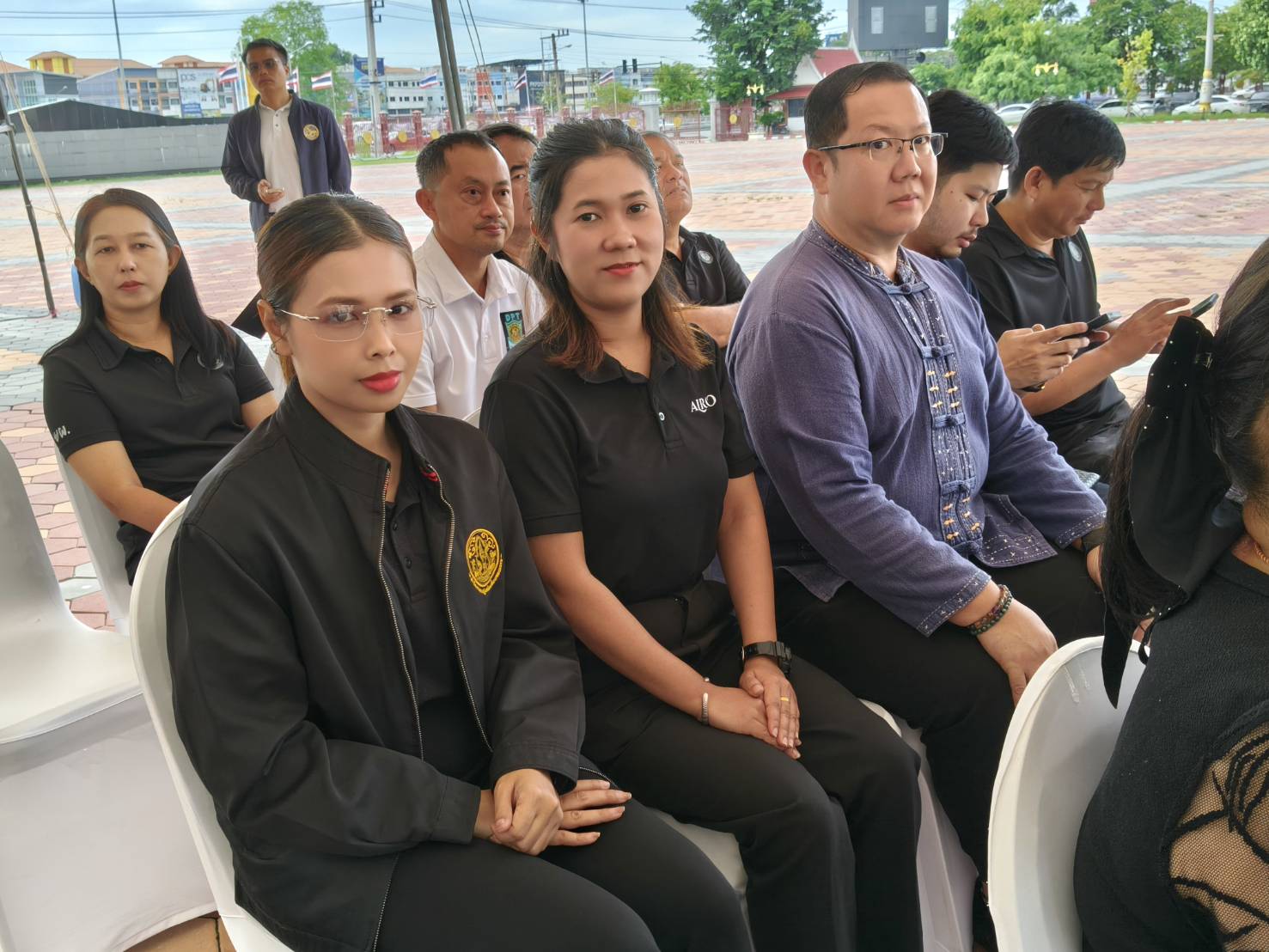 title - นางสาวอมรรัตน์ แขวงโสภา ปฏิรูปที่ดินจังหวัดพระนครศรีอยุธยา เข้าร่วมพิธีบวงสรวงศาลพระภูมิเพื่อบูรณะจัดสร้างศาลพระภูมิประจำศาลากลางจังหวัดพระนครศรีอยุธยา 