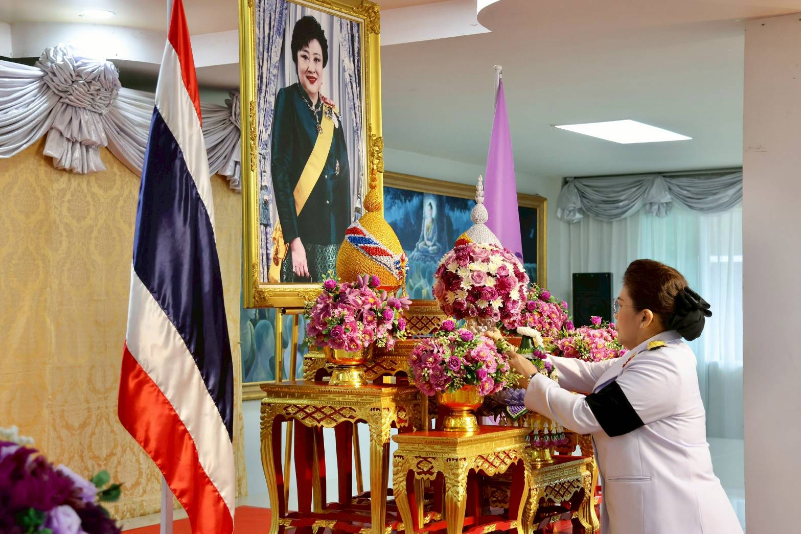 title - ส.ป.ก.ระนอง เข้าร่วมพิธีเจริญพระพุทธมนต์และทำบุญตักบาตร ถวายเป็นพระกุศล เนื่องในโอกาสวันคล้ายวันประสูติ พระเจ้าวรวงศ์เธอ พระองค์เจ้าโสมสวลี กรมหมื่นสุทธนารีนาถ