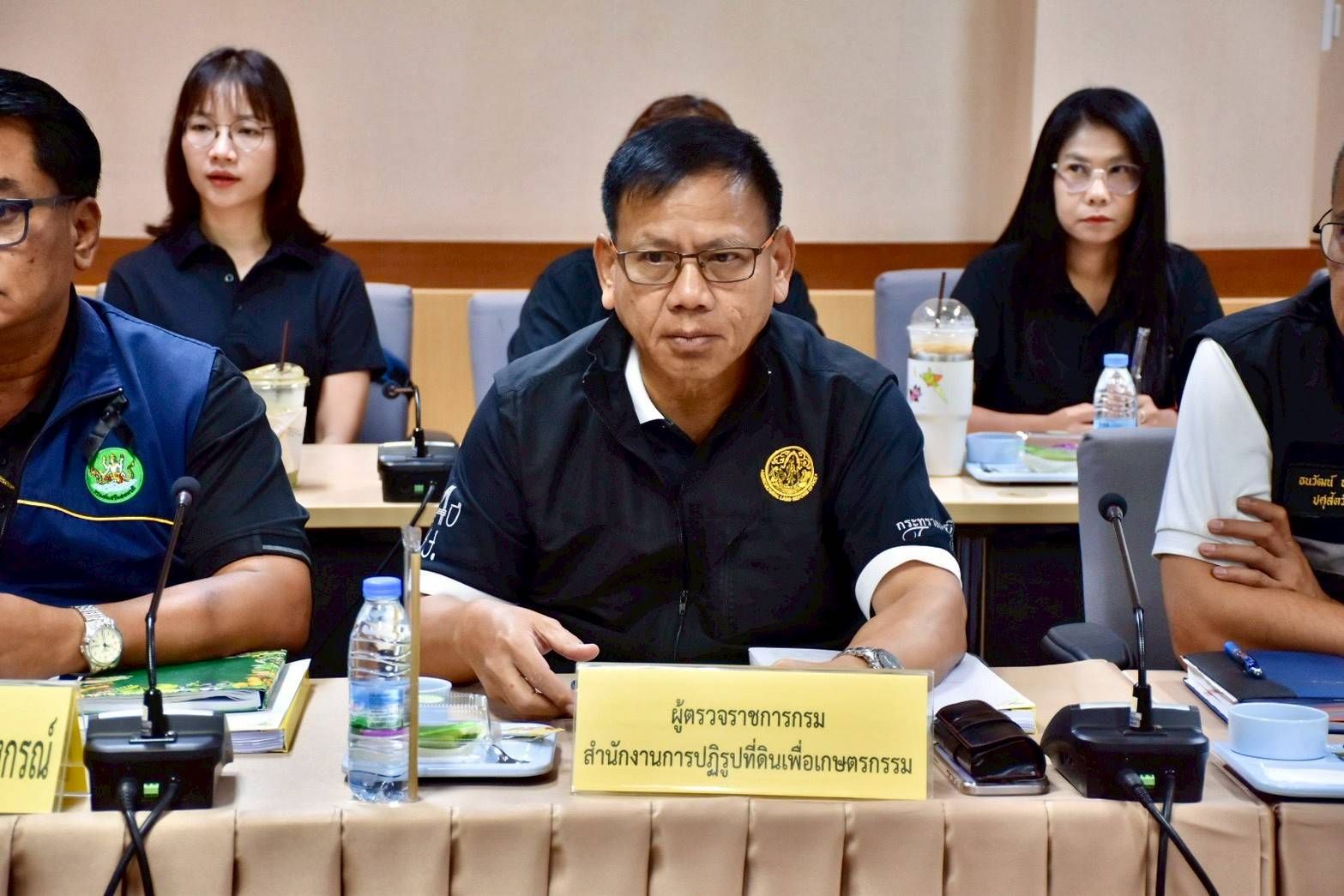 title - ส.ป.ก ระนอง เข้าร่วมประชุมการตรวจติดตามความก้าวหน้าผลการดำเนินงานโครงการตามแผน การตรวจราชการของผู้ตรวจราชการกระทรวงเกษตรและสหกรณ์ ประจำปีงบประมาณ พ.ศ. ๒๕๖๙  รอบที่ ๒ (Monitoring and Evaluation) เขตตรวจราชการที่ ๖ จังหวัดระนอง