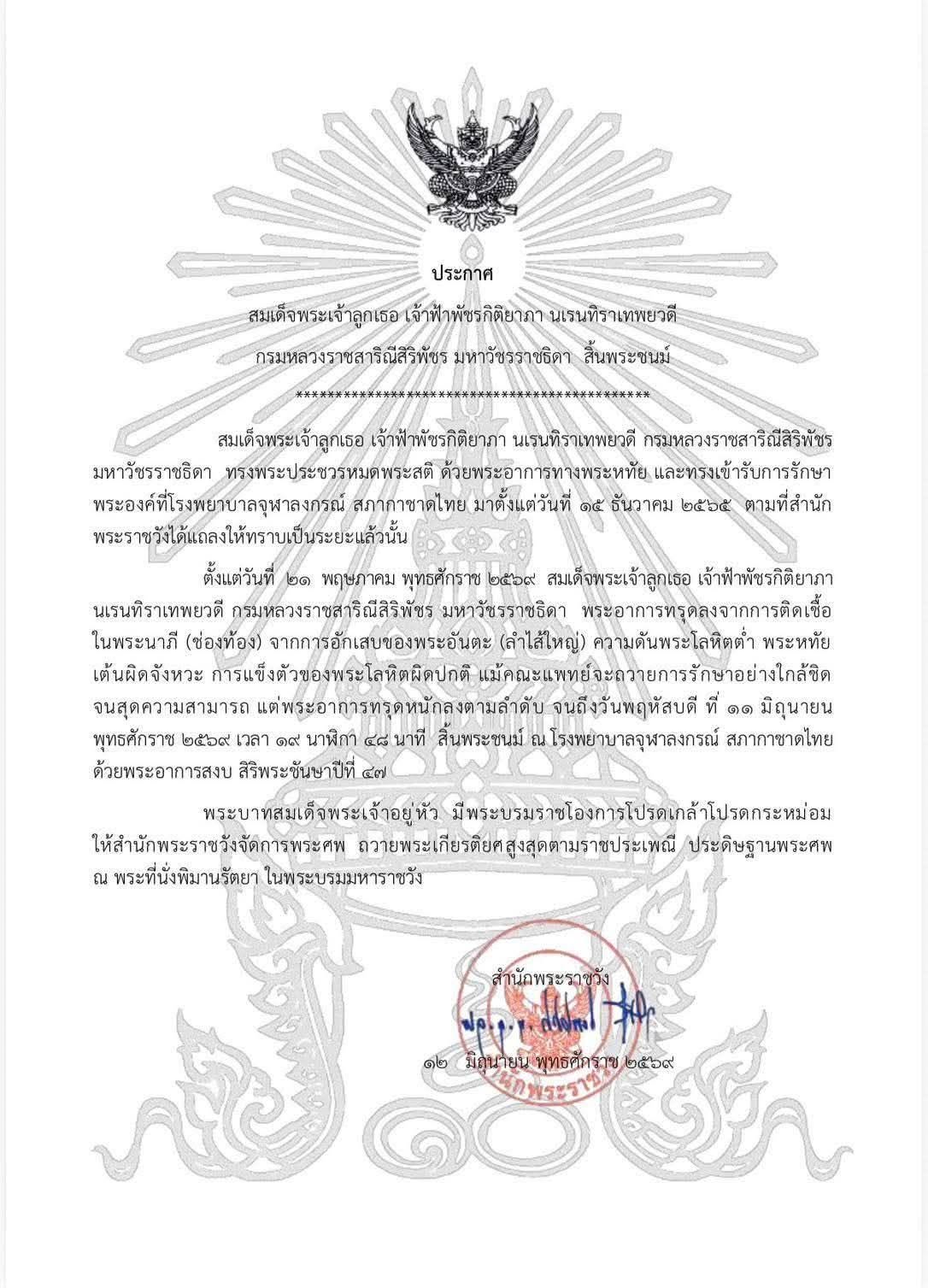 title - สำนักงานการปฏิรูปที่ดินจังหวัดระนอง น้อมส่งสมเด็จพระเจ้าลูกเธอ เจ้าฟ้าพัชรกิติยาภา นเรนทิราเทพยวดี กรมหลวงราชสาริณีสิริพัชร มหาวัชรราชธิดา เสด็จสู่สวรรคาลัย ด้วยเกล้าด้วยกระหม่อม ด้วยสำนึกในพระกรุณาธิคุณอย่างหาที่สุดมิได้