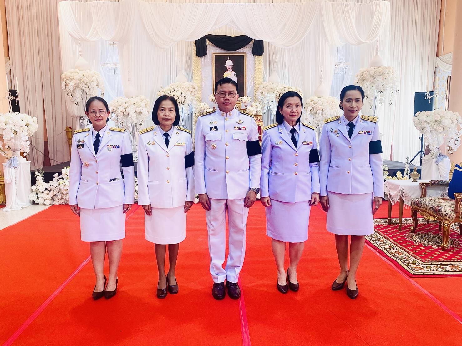 title - สำนักงานการปฏิรูปที่ดินจังหวัดระนอง เข้าร่วมพิธีบำเพ็ญกุศลสวดพระอภิธรรม อุทิศถวายพระกุศลแด่ สมเด็จพระเจ้าลูกเธอ เจ้าฟ้าพัชรกิติยาภา นเรนทิราเทพยวดี กรมหลวงราชสาริณีสิริพัชร มหาวัชรราชธิดา