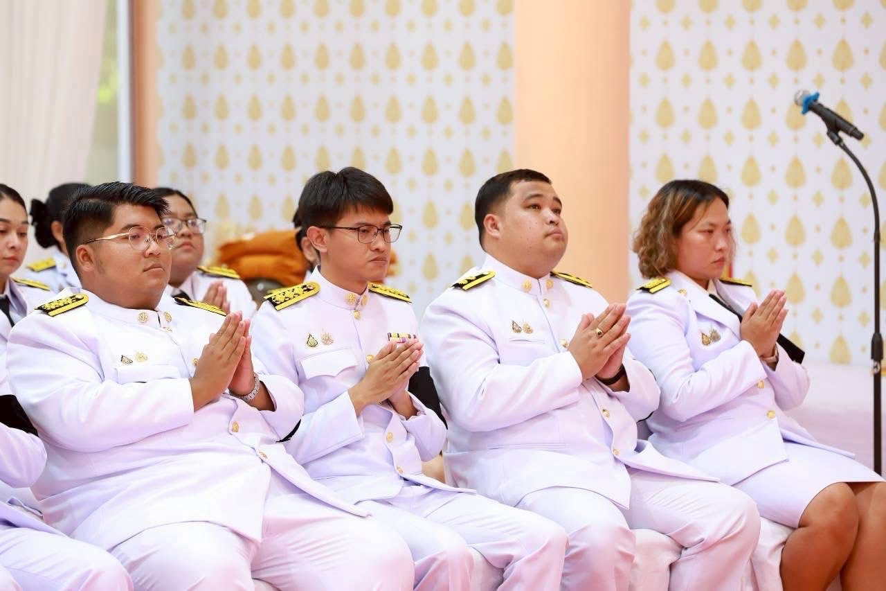 title - สำนักงานการปฏิรูปที่ดินจังหวัดระนอง เข้าร่วมพิธีบำเพ็ญกุศลสวดพระอภิธรรมอุทิศถวายพระกุศลแด่ สมเด็จพระเจ้าลูกเธอ เจ้าฟ้าพัชรกิติยาภา นเรนทิราเทพยวดี กรมหลวงราชสาริณีสิริพัชร มหาวัชรราชธิดา