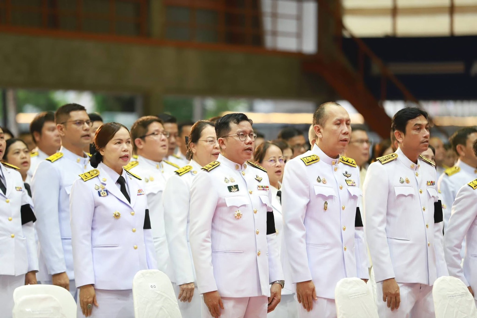 title - ส.ป.ก.ระนอง เข้าร่วมพิธีถวายเครื่องราชสักการะและวางพานพุ่ม พร้อมพิธีจุดเทียนถวายพระพรชัยมงคล เฉลิมพระเกียรติสมเด็จพระนางเจ้าฯพระบรมราชินี เนื่องในโอกาสพระราชพิธีมหามงคลเฉลิมพระชนมพรรษา  4 รอบ