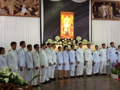 ส.ป.ก.ระนอง ร่วมงานรัฐพิธีถวายราชสักการะ พระบิดาแห่งมาตรฐานการช่างไทย ประจำปี 2560