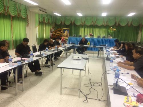ประชุมคณะอนุกรรมการปฏิรูปที่ดินอำเภอเมืองระนอง ครั้งที่ 2/2560 วันที่ 31 พฤษภาคม 2560