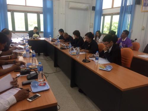 ประชุมคณะอนุกรรมการปฏิรูปที่ดินอำเภอละอุ่น คร้้งที่ 1/2560 วันที่ 1 มิถุนายน 2560