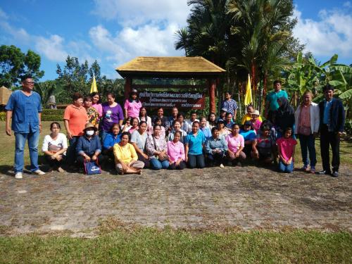 ฝึกอบรมเกษตรกร โครงการส่งเสริมเกษตรแปลงใหญ่ : ยางพารา หลักสูตรการทำปุ๋ยหมักแบบเติมอากาศ