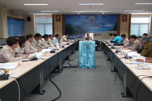ส.ป.ก.ระนอง จัดประชุมคณะกรรมการปฏิรูปที่ดินจังหวัดระนอง (คปจ.ระนอง) 