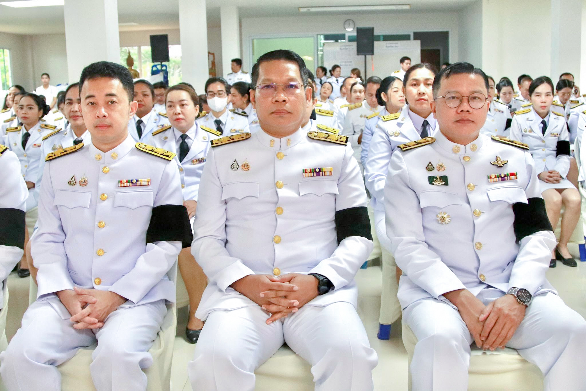 title - ส.ป.ก.ระนอง เข้าร่วมพิธีสวดพระพุทธมนต์และพิธีทำบุญตักบาตรถวายพระราชกุศล สมเด็จพระนางเจ้ารำไพพรรณี พระบรมราชินี ในรัชกาลที่ 7 เนื่องในโอกาสการประกาศยกย่องพระเกียรติคุณพระราชกรณียกิจ ในวาระครบ 100 ปี 