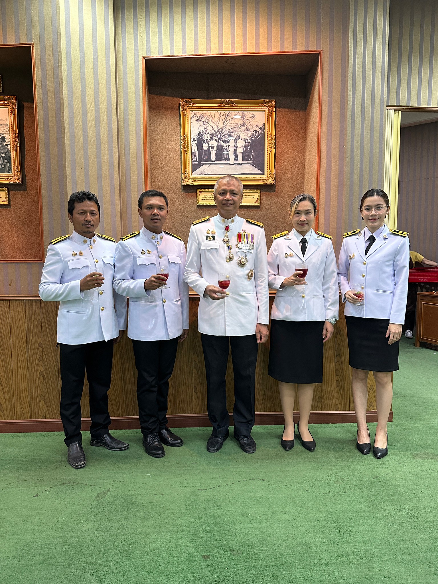 งานสโมสรสันนิบาตเฉลิมพระเกียรติพระบาทสมเด็จพระเจ้าอยู่หัว เนื่องในโอกาสพระราชพิธีมหามงคลเฉลิมพระชนมพรรษา 6 รอบ 28 กรกฎาคม 2567