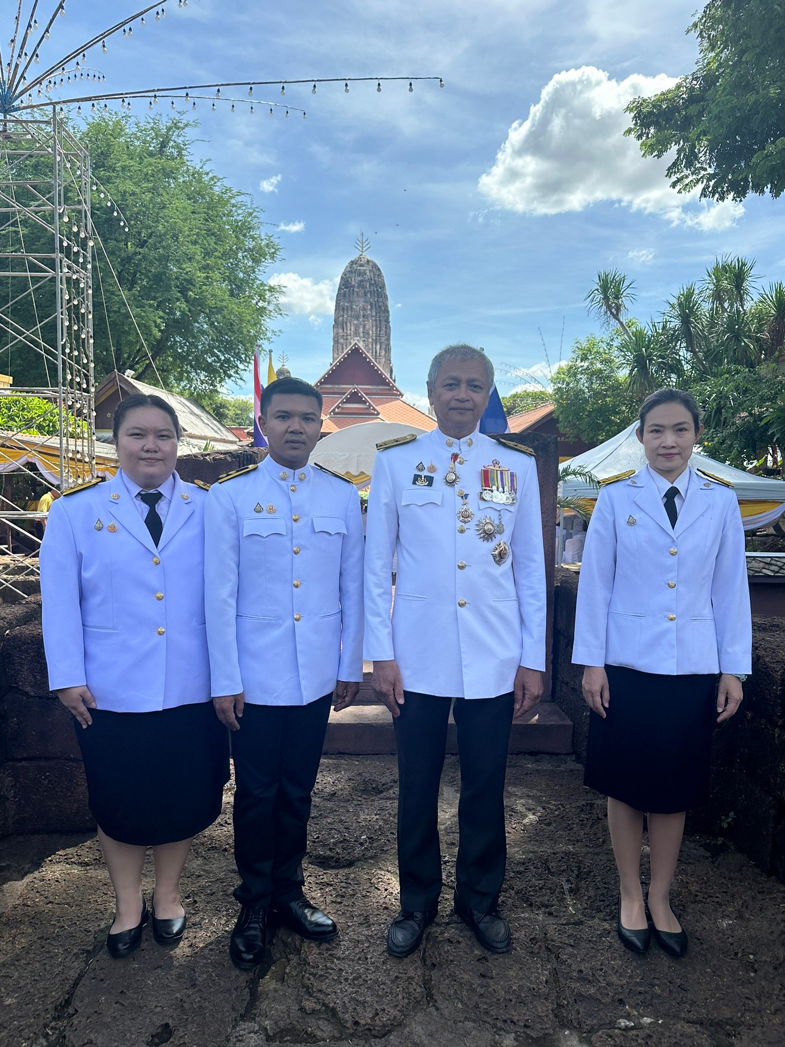 พิธีเสกน้ำพระพุทธมนต์ เนื่องในโอกาสพระราชพิธีมหามงคลเฉลิมพระชนมพรรษา 6 รอบ 28 กรกฎาคม 2567 