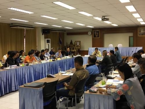 การประชุมคณะอนุกรรมการนโยบายที่ดินจังหวัดราชบุรี ครังที่่ 1/2561