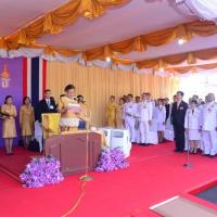 สมเด็จพระกนิษฐาธิราชเจ้า กรมสมเด็จพระเทพรัตนราชสุดาฯ สยามบรมราชกุมารี ทรงเสด็จพระราชดำเนินเป็นประธานเนื่องในวันดินโลก ณ ศูนย์ศึกษาวิธีการฟื้นฟูที่ดินเสื่อมโทรมเขาชะงุ้ม