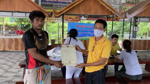 สำนักงานการปฏิรูปที่ดินจังหวัดราชบุรี ออกศูนย์บริการประชาชนเคลื่อนที่ Mobile Unit ณ ต.หนองพันจันทร์ อ.บ้านคา จ.ราชบุรี