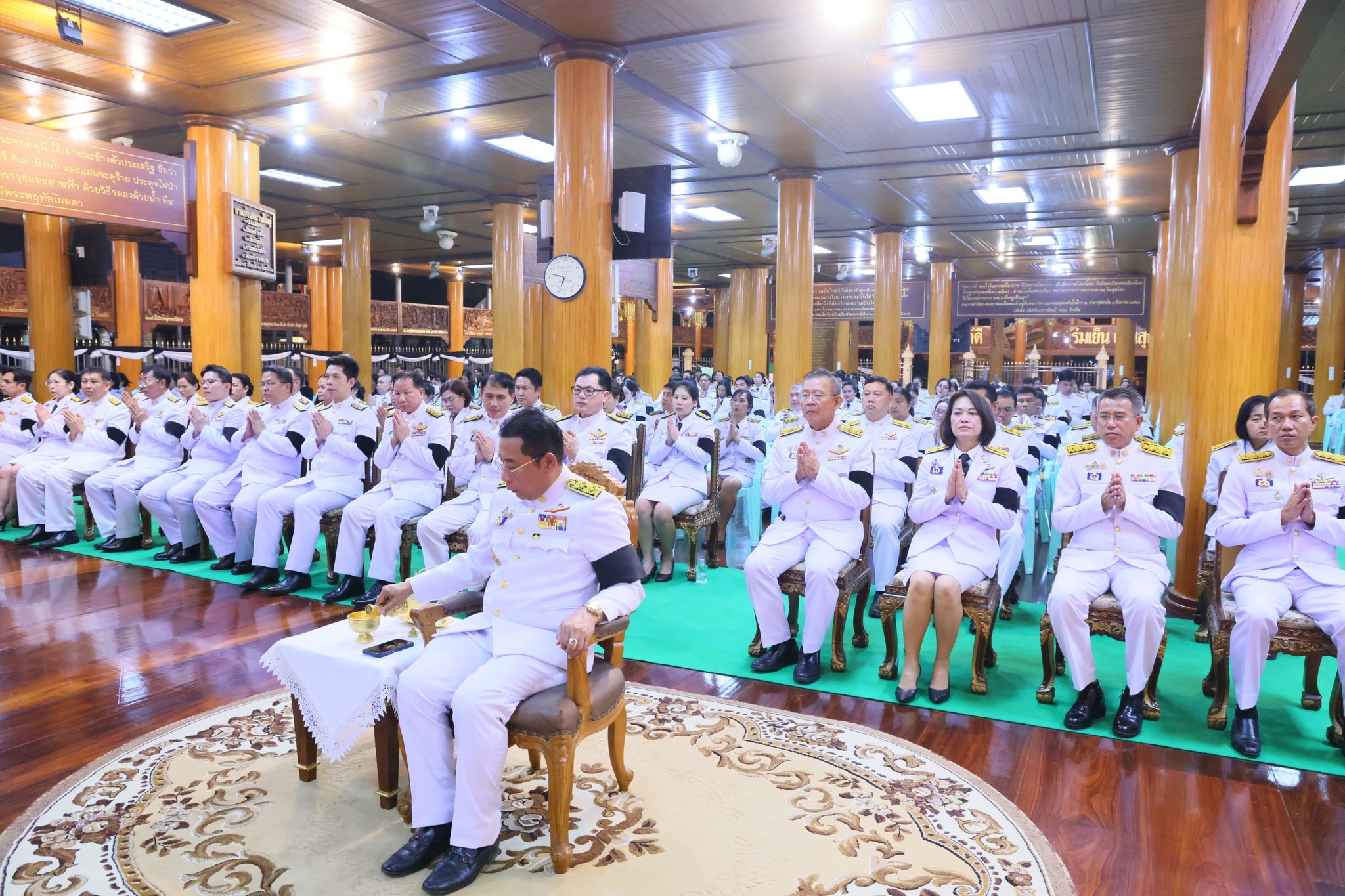 title - วันที่ 12 ธ.ค. 2568 เวลา 17.30น. นางวิไลกัลยา สาริพันธ์ ปฏิรูปที่ดินจังหวัดระยอง พร้อมข้าราชการ ส.ป.ก.ระยอง เข้าร่วมประกอบพิธีบำเพ็ญกุศลอุทิศถวายเป็นพระราชกุศลแด่สมเด็จพระนางเจ้าสิริกิติ์ พระบรมราชินีนาถ พระบรมราชชนนีพันปีหลวง เนื่องในโอกาสครบ 50 วันแห่งการสวรรคต หรือการบำเพ็ญกุศลปัญญาสมวาร