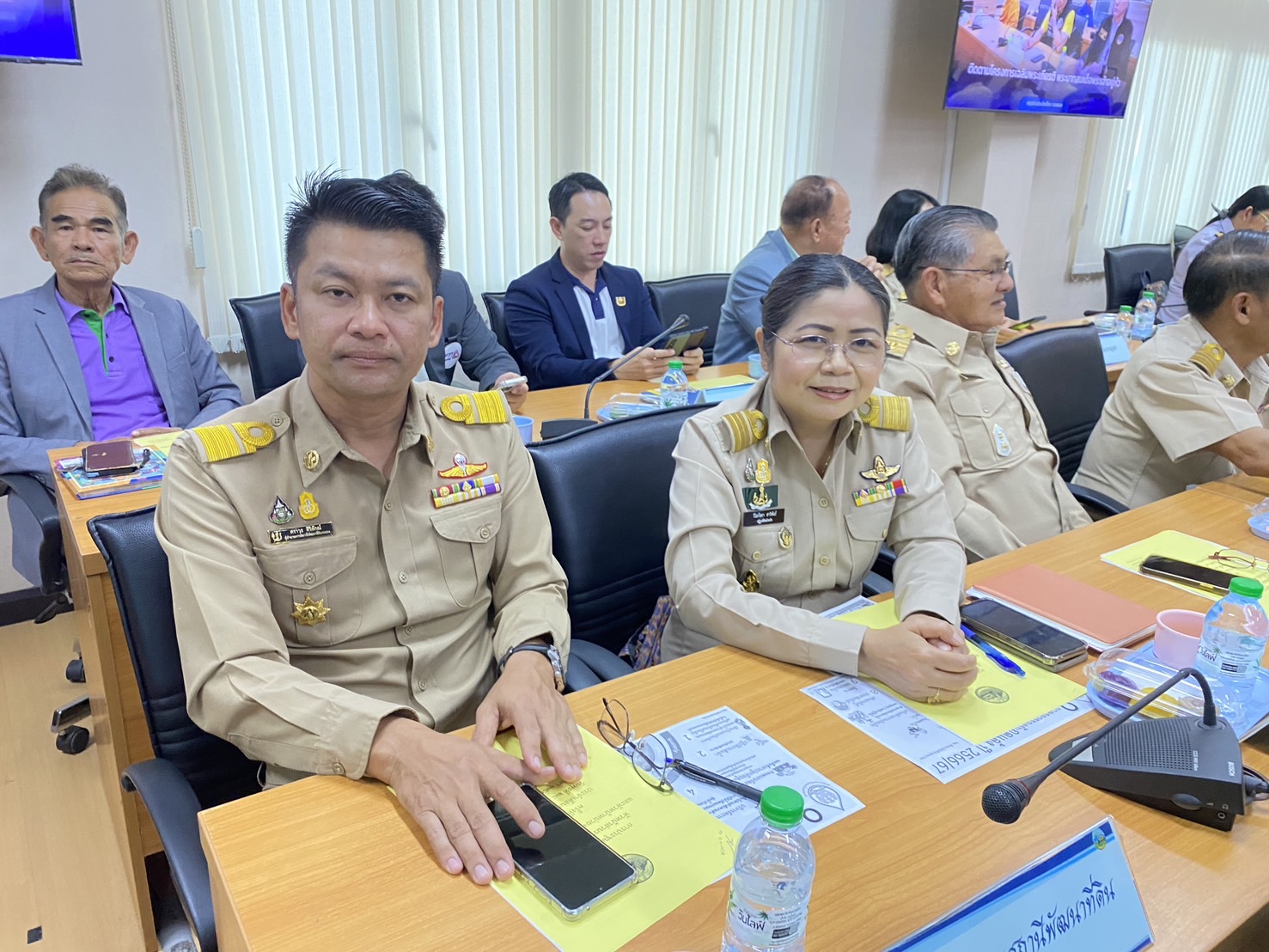 ประชุมนายอำเภอ หัวหน้าส่วนราชการ และหัวหน้าหน่วยงานรัฐวิสาหกิจ ที่สังกัดกระทรวงมหาดไทย ประจำเดือน กุมภาพันธ์ 2567 