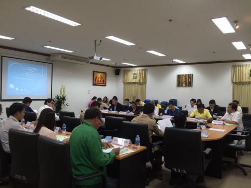 ประชุมคณะกรรมการปฏิรูปที่ดินจังหวัดระยอง (คปจ.) ครั้งที่ 1/2559