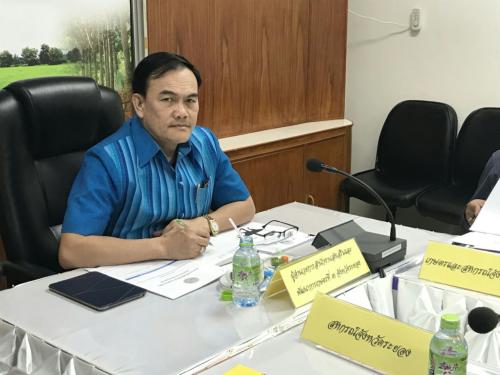 ประชุมชี้เเจงเเนวทางการดำเนินงานโครงการไทยนิยม ยังยืน ของกระทรวงเกษตรเเละสหกรณ์ 