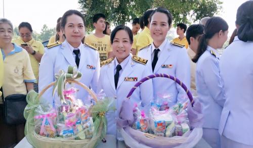 สำนักการปฏิรูปที่ดินจังหวัดระยองร่วมงานพิธีบำเพ็ญพระราชกุศลเนื่องในวันคล้ายวันสวรรคตพระบาทสมเด็จพระปรมินทรมหาภูมิพลอดุลยเดช บรมนาถบพิตร  