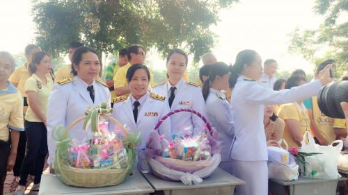 	สำนักการปฏิรูปที่ดินจังหวัดระยองร่วมงานพิธีบำเพ็ญพระราชกุศลเนื่องในวันคล้ายวันสวรรคตพระบาทสมเด็จพระปรมินทรมหาภูมิพลอดุลยเดช บรมนาถบพิตร  