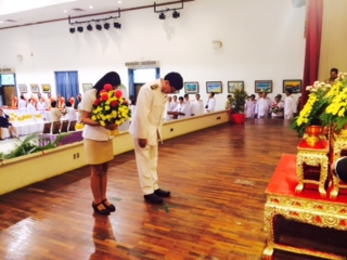 ร่วมพิธี วันที่ระลึก มหาเษฎาบดินทร์ และ วันข้าราชการพลเรือน 2558  