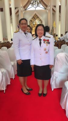 สำนักงานการปฏิรูปที่ดินจังหวัดระยอง ร่วมงานพิธีเวียนเทียนสมโภชน้ำอภิเษก                                       