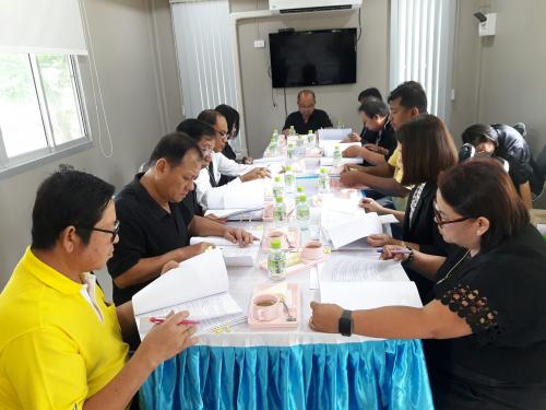 สำนักงานการปฏิรูปที่ดินจังหวัดระยอง จัดการประชุมคณะอนุกรรมการปฏิรูปที่ดินอำเภอปลวกแดง ครั้งที่ 1/2562