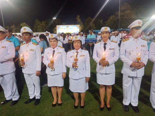สำนักงานการปฏิรูปที่ดินจังหวัดระยอง ร่วมกิจกรรมเนื่องในโอกาสวันเฉลิมพระชนมพรรษาสมเด็จพระนางเจ้าสิริกิติ์ พระบรมราชินีนาถ พระบนมราชชนนีพันปีหลวง ประจำปีพุทธศักราช 2562