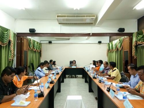 สำนักงานการปฏิรูปที่ดินจังหวัดระยอง จัดการประชุมคณะอนุกรรมการปฏิรูปที่ดินอำเภอเขาชะเมา ครั้งที่ 2/2562