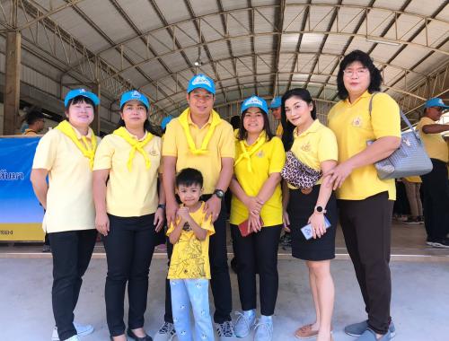        สำนักงานการปฏิรูปที่ดินจังหวัดระยอง ร่วมกิจกรรมจิตอาสาพัฒนา เนื่องในโอกาสวันคล้ายวันพระราชสมภพพระบาทสมเด็จพระจอมเกล้าเจ้าอยู่หัว ประจำปีพุทธศักราช 2562 จังหวัดระยอง